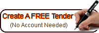 Create a Free Tender
